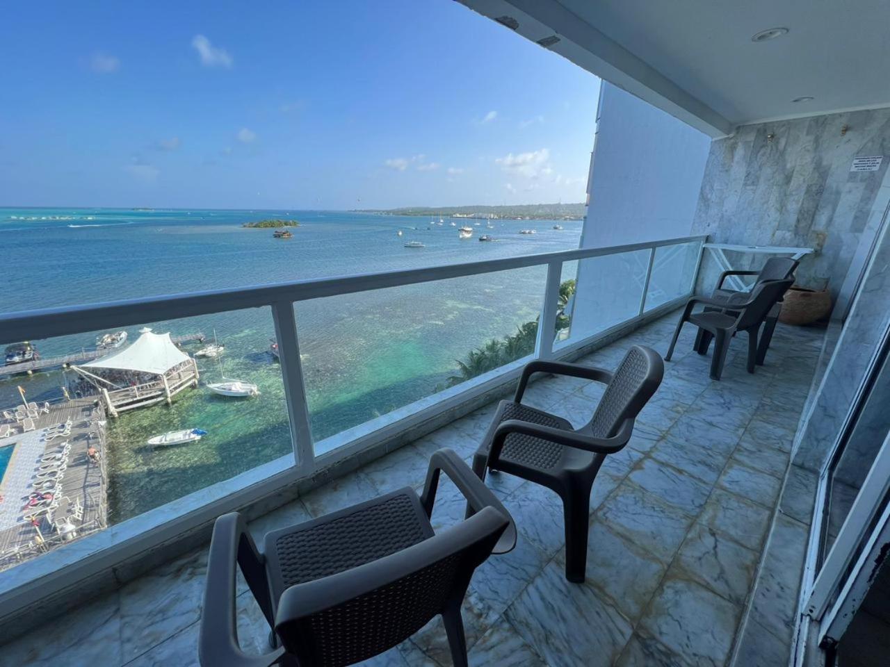 Apartamentos Con Playa Privada Y Vista Al Mar San Andrés エクステリア 写真